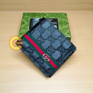 Gucci genuine cow Leather wallet For Mens