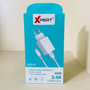 xpert XC01V Charger Kit Single USB 2.4A with First Cable Micro